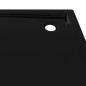 vidaXL Duschtasse ABS Quadratisch Schwarz 80x80 cm vidaXL Duschtasse ABS Quadratisch Schwarz 80x80 cm