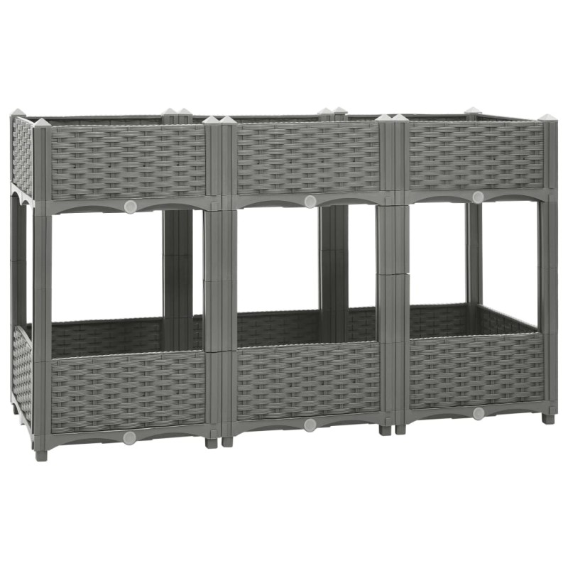 vidaXL Hochbeet 120x40x71 cm Polypropylen vidaXL Hochbeet 120x40x71 cm Polypropylen