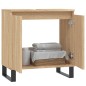 vidaXL Badschrank Sonoma-Eiche 58x33x60 cm Holzwerkstoff vidaXL Badschrank Sonoma-Eiche 58x33x60 cm Holzwerkstoff