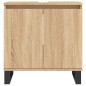 vidaXL Badschrank Sonoma-Eiche 58x33x60 cm Holzwerkstoff vidaXL Badschrank Sonoma-Eiche 58x33x60 cm Holzwerkstoff