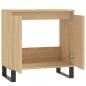 vidaXL Badschrank Sonoma-Eiche 58x33x60 cm Holzwerkstoff vidaXL Badschrank Sonoma-Eiche 58x33x60 cm Holzwerkstoff