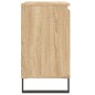 vidaXL Badschrank Sonoma-Eiche 58x33x60 cm Holzwerkstoff vidaXL Badschrank Sonoma-Eiche 58x33x60 cm Holzwerkstoff