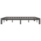 vidaXL Massivholzbett Grau 180x200 cm vidaXL Massivholzbett Grau 180x200 cm