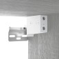 vidaXL TV-Wandschränke 2 Stk. Grau Sonoma 100x34,5x40 cm vidaXL TV-Wandschränke 2 Stk. Grau Sonoma 100x34,5x40 cm