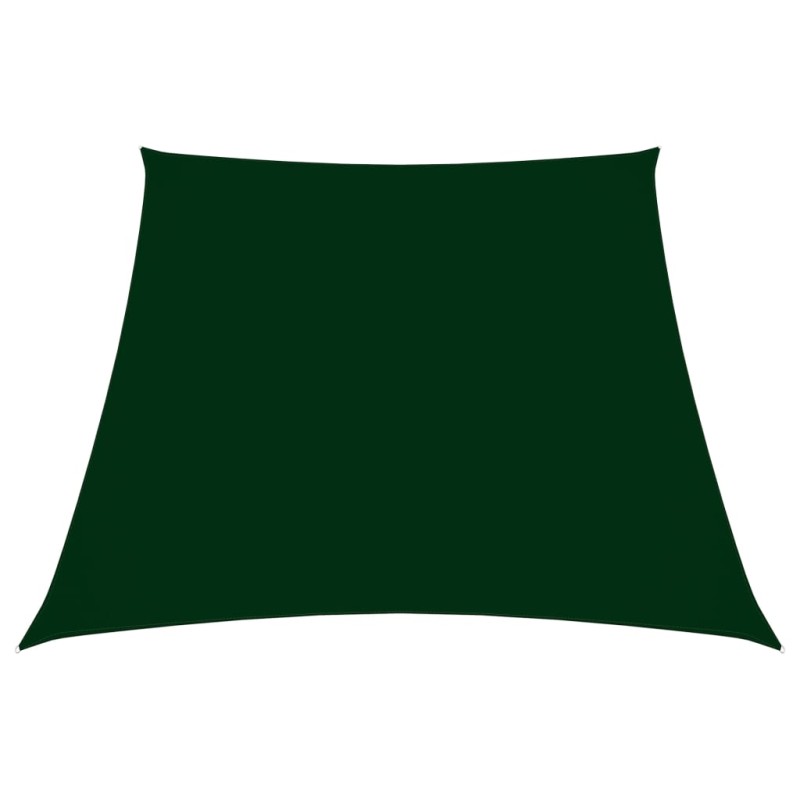 vidaXL Sonnensegel Oxford-Gewebe Trapezförmig 3/5x4 m Dunkelgrün vidaXL Sonnensegel Oxford-Gewebe Trapezförmig 3/5x4 m Dunkelgrün