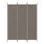 vidaXL 3-tlg. Paravent Anthrazit 150x220 cm Stoff vidaXL 3-tlg. Paravent Anthrazit 150x220 cm Stoff