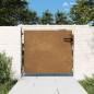 vidaXL Gartentor 85x100 cm Cortenstahl vidaXL Gartentor 85x100 cm Cortenstahl