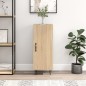 vidaXL Sideboard Sonoma-Eiche 34,5x34x90 cm Holzwerkstoff vidaXL Sideboard Sonoma-Eiche 34,5x34x90 cm Holzwerkstoff