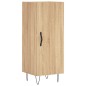 vidaXL Sideboard Sonoma-Eiche 34,5x34x90 cm Holzwerkstoff vidaXL Sideboard Sonoma-Eiche 34,5x34x90 cm Holzwerkstoff
