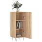 vidaXL Sideboard Sonoma-Eiche 34,5x34x90 cm Holzwerkstoff vidaXL Sideboard Sonoma-Eiche 34,5x34x90 cm Holzwerkstoff