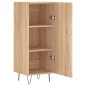 vidaXL Sideboard Sonoma-Eiche 34,5x34x90 cm Holzwerkstoff vidaXL Sideboard Sonoma-Eiche 34,5x34x90 cm Holzwerkstoff