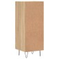 vidaXL Sideboard Sonoma-Eiche 34,5x34x90 cm Holzwerkstoff vidaXL Sideboard Sonoma-Eiche 34,5x34x90 cm Holzwerkstoff