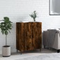 vidaXL Sideboard Räuchereiche 69,5x34x90 cm Holzwerkstoff vidaXL Sideboard Räuchereiche 69,5x34x90 cm Holzwerkstoff