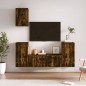 vidaXL 5-tlg. TV-Schrank-Set Räuchereiche Holzwerkstoff vidaXL 5-tlg. TV-Schrank-Set Räuchereiche Holzwerkstoff