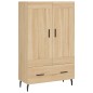 vidaXL Highboard Sonoma-Eiche 69,5x31x115 cm Holzwerkstoff vidaXL Highboard Sonoma-Eiche 69,5x31x115 cm Holzwerkstoff