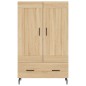 vidaXL Highboard Sonoma-Eiche 69,5x31x115 cm Holzwerkstoff vidaXL Highboard Sonoma-Eiche 69,5x31x115 cm Holzwerkstoff