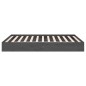 vidaXL Massivholzbett Grau 120x200 cm vidaXL Massivholzbett Grau 120x200 cm
