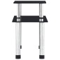 vidaXL Küchenregal Schwarz 45×16×26 cm Hartglas vidaXL Küchenregal Schwarz 45×16×26 cm Hartglas