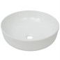 vidaXL Waschbecken Rund Keramik Weiß 41,5 x 13,5 cm vidaXL Waschbecken Rund Keramik Weiß 41,5 x 13,5 cm