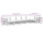 vidaXL 6-tlg. Garten-Lounge-Set mit Kissen Anthrazit Poly Rattan vidaXL 6-tlg. Garten-Lounge-Set mit Kissen Anthrazit Poly Rattan