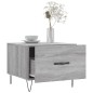 vidaXL Couchtische 2 Stk. Grau Sonoma 50x50x40 cm Holzwerkstoff vidaXL Couchtische 2 Stk. Grau Sonoma 50x50x40 cm Holzwerkstoff