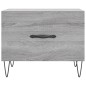 vidaXL Couchtische 2 Stk. Grau Sonoma 50x50x40 cm Holzwerkstoff vidaXL Couchtische 2 Stk. Grau Sonoma 50x50x40 cm Holzwerkstoff
