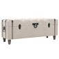 vidaXL Aufbewahrungsbank-Set 3-tlg. Massivholz und Stahl 112x37x45 cm vidaXL Aufbewahrungsbank-Set 3-tlg. Massivholz und Stahl 112x37x45 cm