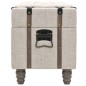 vidaXL Aufbewahrungsbank-Set 3-tlg. Massivholz und Stahl 112x37x45 cm vidaXL Aufbewahrungsbank-Set 3-tlg. Massivholz und Stahl 112x37x45 cm