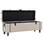vidaXL Aufbewahrungsbank-Set 3-tlg. Massivholz und Stahl 112x37x45 cm vidaXL Aufbewahrungsbank-Set 3-tlg. Massivholz und Stahl 112x37x45 cm