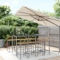 vidaXL 9-tlg. Gartenbar-Set Grau Poly Rattan & Massivholz Akazie vidaXL 9-tlg. Gartenbar-Set Grau Poly Rattan & Massivholz Akazie
