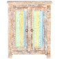 vidaXL Sideboard 61x35x76 cm Raues Akazienholz vidaXL Sideboard 61x35x76 cm Raues Akazienholz