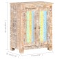vidaXL Sideboard 61x35x76 cm Raues Akazienholz vidaXL Sideboard 61x35x76 cm Raues Akazienholz