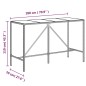 vidaXL 9-tlg. Gartenbar-Set Schwarz Poly Rattan & Massivholz Akazie vidaXL 9-tlg. Gartenbar-Set Schwarz Poly Rattan & Massivholz Akazie