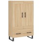 vidaXL Highboard Sonoma-Eiche 69,5x31x115 cm Holzwerkstoff vidaXL Highboard Sonoma-Eiche 69,5x31x115 cm Holzwerkstoff