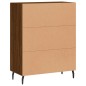 vidaXL Sideboard Braun Eichen-Optik 69,5x34x90 cm Holzwerkstoff vidaXL Sideboard Braun Eichen-Optik 69,5x34x90 cm Holzwerkstoff