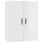 vidaXL Hängeschrank Hochglanz-Weiß 69,5x34x90 cm Holzwerkstoff vidaXL Hängeschrank Hochglanz-Weiß 69,5x34x90 cm Holzwerkstoff