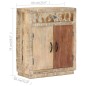 vidaXL Sideboard 60x30x75 cm Massivholz Mango vidaXL Sideboard 60x30x75 cm Massivholz Mango