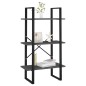 vidaXL Lagerregal Grau 60x30x105 cm Holzwerkstoff vidaXL Lagerregal Grau 60x30x105 cm Holzwerkstoff