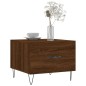vidaXL Couchtische 2 Stk. Braun Eichen-Optik 50x50x40 cm Holzwerkstoff vidaXL Couchtische 2 Stk. Braun Eichen-Optik 50x50x40 cm Holzwerkstoff