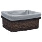 vidaXL 3-tlg. Korb-Set Ineinander Schachtelbar Braun Weidengeflecht vidaXL 3-tlg. Korb-Set Ineinander Schachtelbar Braun Weidengeflecht