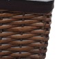 vidaXL 3-tlg. Korb-Set Ineinander Schachtelbar Braun Weidengeflecht vidaXL 3-tlg. Korb-Set Ineinander Schachtelbar Braun Weidengeflecht