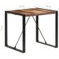 vidaXL Esstisch 80x80x75 cm Massivholz mit Palisander-Finish vidaXL Esstisch 80x80x75 cm Massivholz mit Palisander-Finish