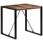vidaXL Esstisch 80x80x75 cm Massivholz mit Palisander-Finish vidaXL Esstisch 80x80x75 cm Massivholz mit Palisander-Finish