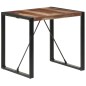 vidaXL Esstisch 80x80x75 cm Massivholz mit Palisander-Finish vidaXL Esstisch 80x80x75 cm Massivholz mit Palisander-Finish