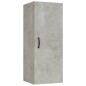 vidaXL Hängeschrank Betongrau 34,5x34x90 cm Holzwerkstoff vidaXL Hängeschrank Betongrau 34,5x34x90 cm Holzwerkstoff