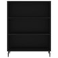 Highboard Schwarz 69,5x34x180 cm Holzwerkstoff Highboard Schwarz 69,5x34x180 cm Holzwerkstoff