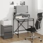 vidaXL Schreibtisch Grau Sonoma 80x50x90 cm Holzwerkstoff und Eisen vidaXL Schreibtisch Grau Sonoma 80x50x90 cm Holzwerkstoff und Eisen