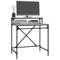 vidaXL Schreibtisch Grau Sonoma 80x50x90 cm Holzwerkstoff und Eisen vidaXL Schreibtisch Grau Sonoma 80x50x90 cm Holzwerkstoff und Eisen