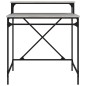 vidaXL Schreibtisch Grau Sonoma 80x50x90 cm Holzwerkstoff und Eisen vidaXL Schreibtisch Grau Sonoma 80x50x90 cm Holzwerkstoff und Eisen