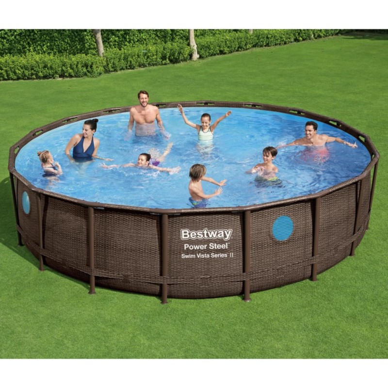 Bestway Power Steel Swimmingpool-Set 549x122 cm Bestway Power Steel Swimmingpool-Set 549x122 cm